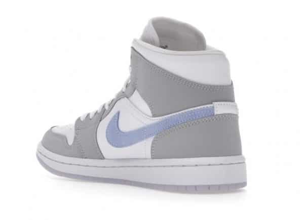 Nike Air Jordan 1 Mid Wolf Grey Aluminum - immagine 2
