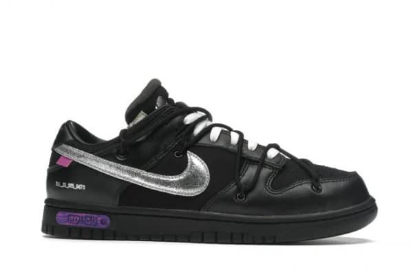 Nike SB Dunk Low Off-White lot 50 - Imagen 2