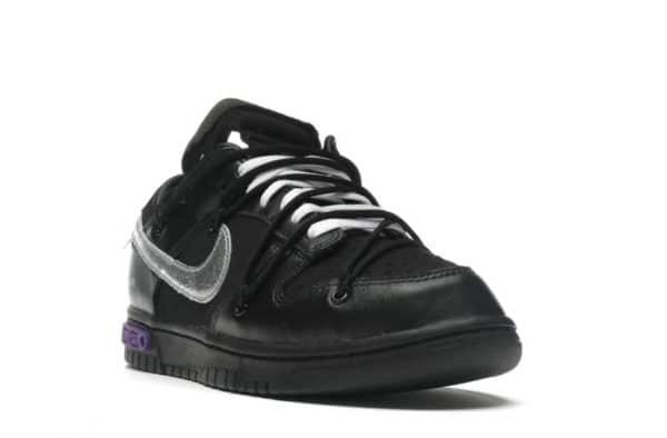 Nike SB Dunk Low Off-White lot 50 - Imagen 4