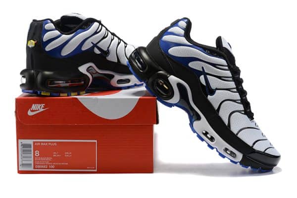 Nike Air Max Plus TN 21 Black White Blue - Imagen 5