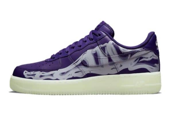 Nike Air Force 1 Skeleton Blue
