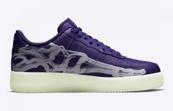 Nike Air Force 1 Skeleton Blue - Image 4