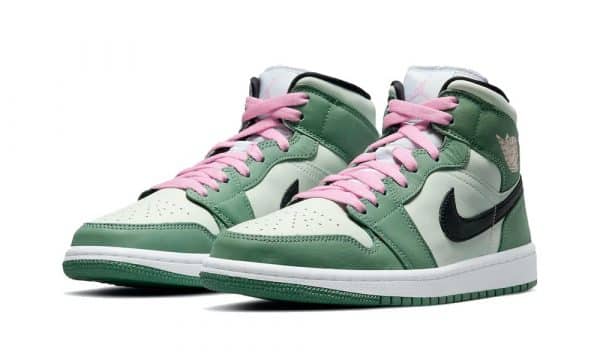 Nike Air Jordan 1 Mid Dutch Green - Imagen 2