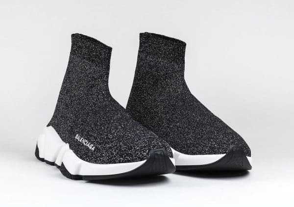 Balenciaga Speed Trainer Black Glitter - Imagen 3