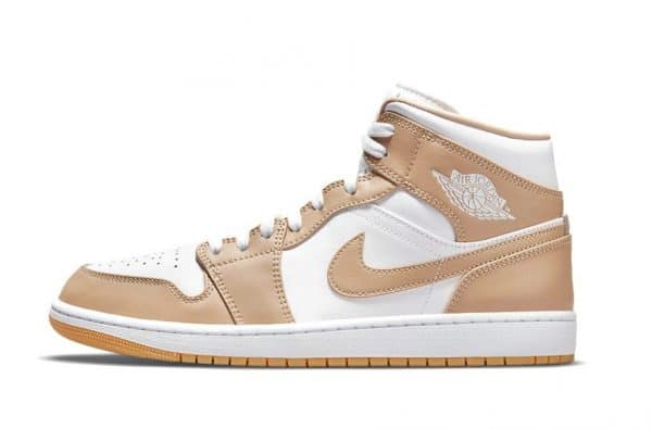 Nike Air Jordan 1 Mid Tan Gum