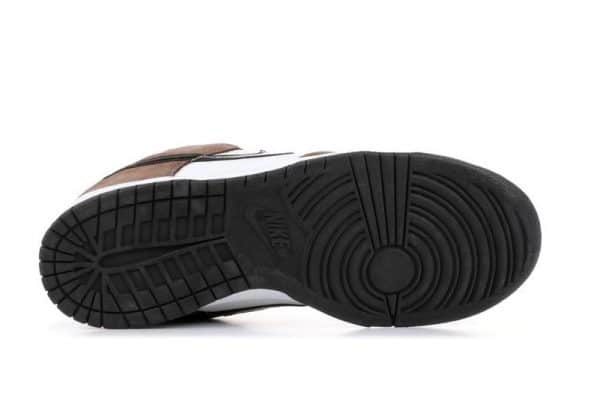 Nike SB Dunk Low White Black Trail End Brown - Image 5