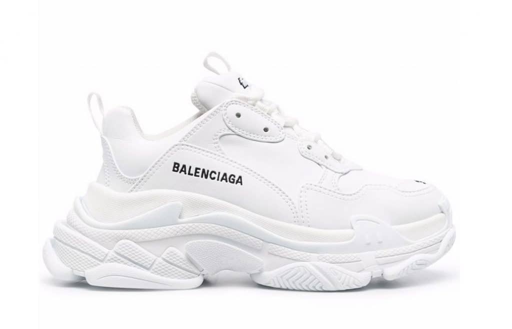 Balenciaga Triple S White All