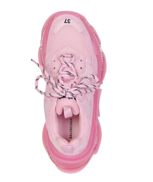 Balenciaga Triple S Clear Sole Pink – Image 3