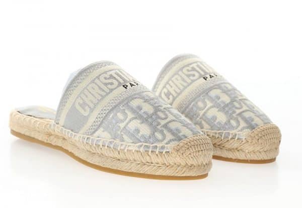 Dior Espadrille Dway Grey – Image 3