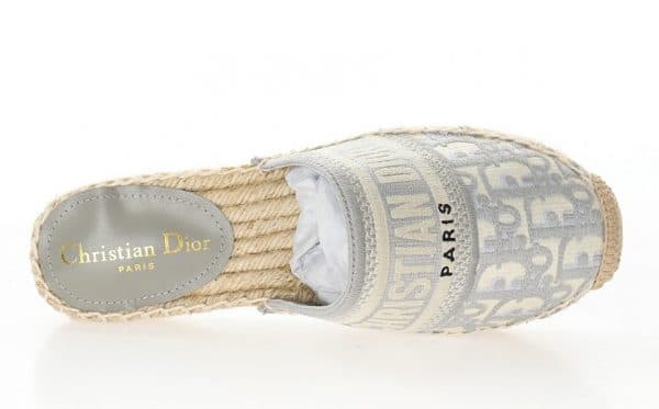 Dior Espadrille Dway Grey – Image 4