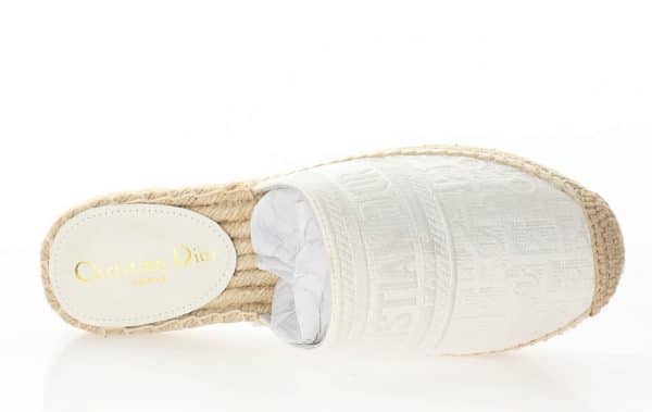 Dior Espadrille Dway White – Image 4