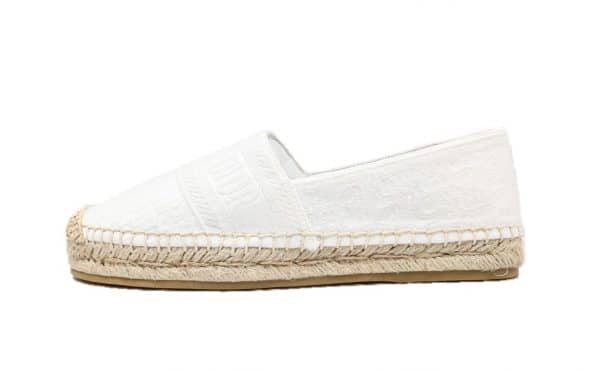 Dior Espadrille Granville White