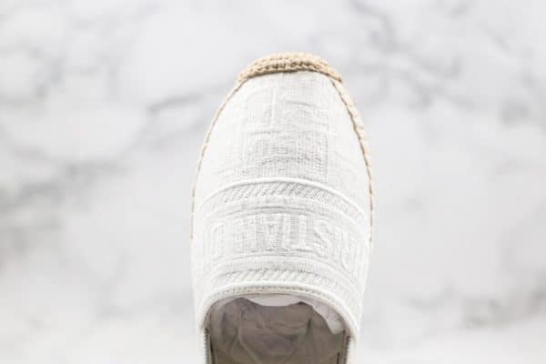 Dior Espadrille Granville White – Image 2
