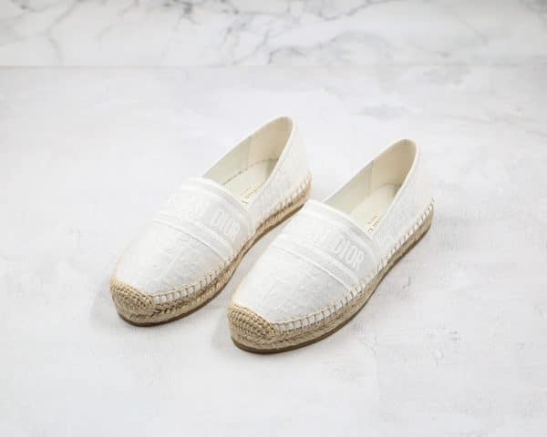 Dior Espadrille Granville White – Image 3
