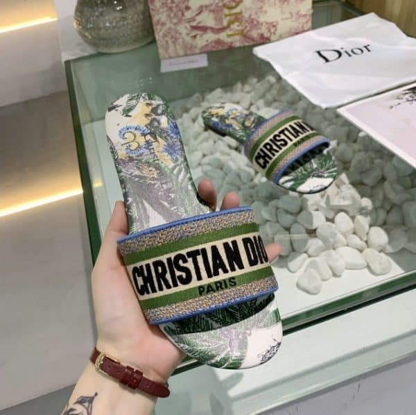 Dior Mule Dway Green Stamped - immagine 3
