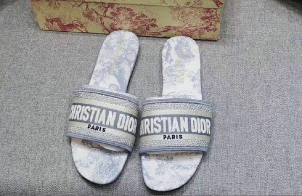 Dior Mule Dway  Grey Stamped