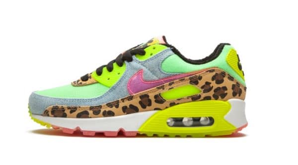 Nike Air Max 90 lX Denim Leopard Print
