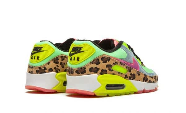 Nike Air Max 90 lX Denim Leopard Print – Image 4