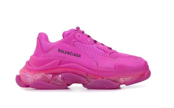 Balenciaga Triple S Clear Sole Fucsia
