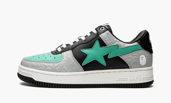 Bape STA  Low Grey Black