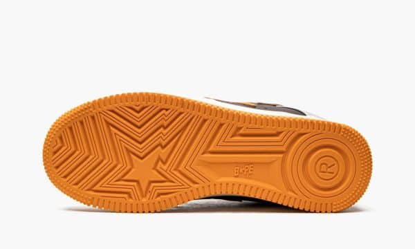 Bape STA  Low Grey Orange – Image 4