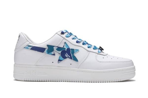 Bape STA Low White Blue – Image 2