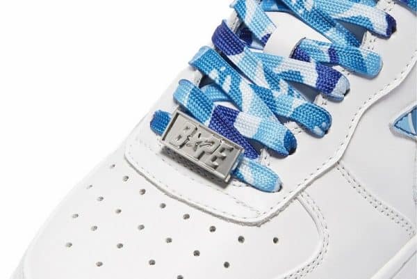 Bape STA Low White Blue – Image 4