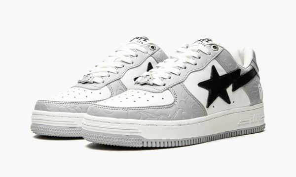 Bape STA Low White Grey – Image 2
