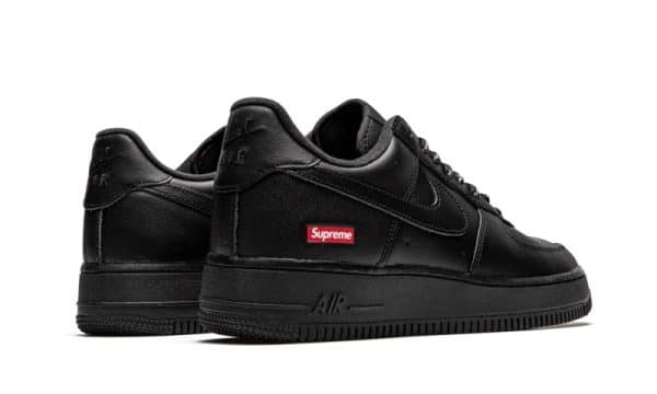 Nike Air Force 1 Low Black Supreme - Image 3