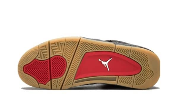 Nike Air Jordan 4 Retro NRG Black Levis – Image 4