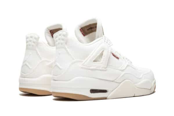 Nike Air Jordan 4 Retro NRG White Levis - Image 3