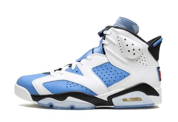 Nike Air Jordan 6 Retro UNC White