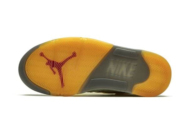 Nike Air Jordan 5 Retro Off-White Sail - Image 4