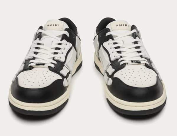 Amiri Skel Top Low Black White – Image 3