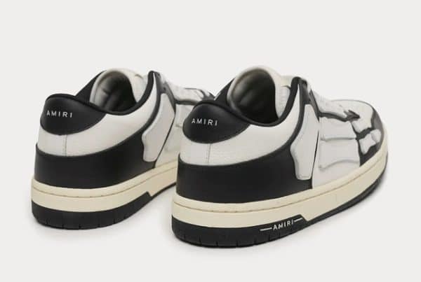 Amiri Skel Top Low Black White – Image 2
