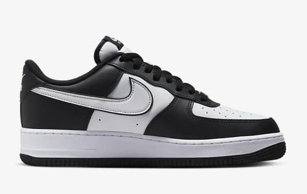Nike Air Force 1 ´07 Black White - Image 3