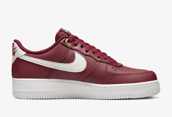 Nike Air Force 1 ´07 Premium Gym Red - Image 3