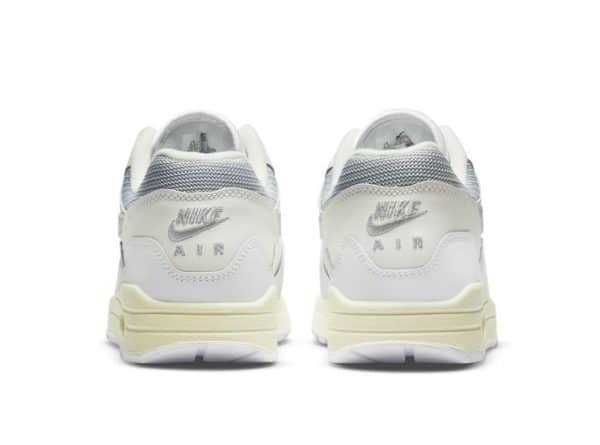 Nike Air Max 1 Patta Waves White Silver - Image 4