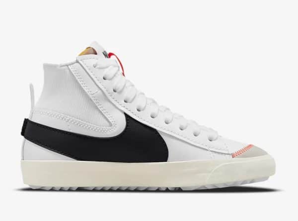 Nike Blazzer Mid 77 Jumbo Black Logo - Image 3