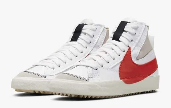 Nike Blazzer Mid 77 Jumbo Red Logo – Image 2