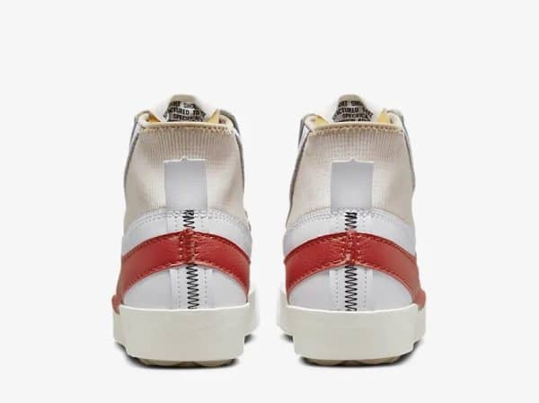 Nike Blazzer Mid 77 Jumbo Red Logo – Image 4