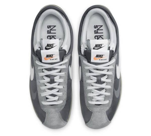 Nike Zoom Cortez x Sacai Iron Grey – Image 4