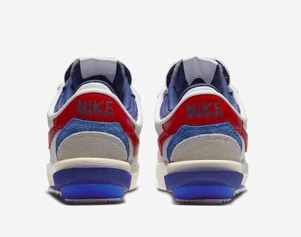 Nike Zoom Cortez x Sacai White University Red - Image 4