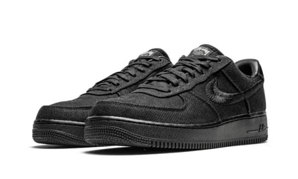 Nike Air Force 1 Low Stussy Triple Black - Image 2