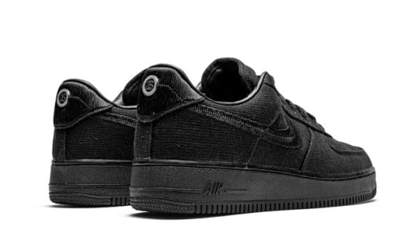 Nike Air Force 1 Low Stussy Triple Black - Image 3