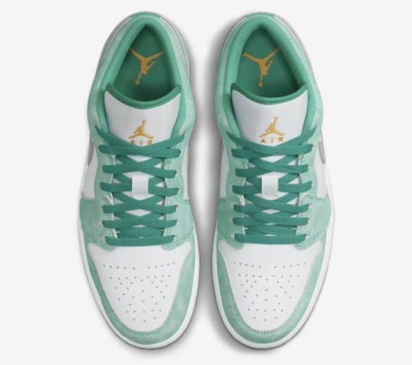 Nike Air Jordan 1 Low SE New Emerald - Imagen 4