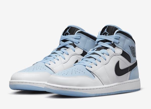 Nike Air Jordan 1 Mid SE Ice Blue (2023) – Image 2
