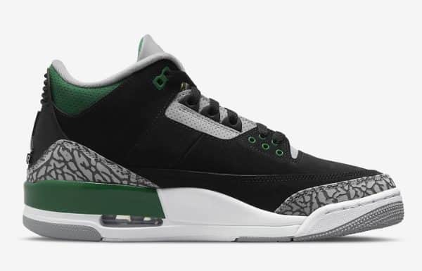 Nike Air Jordan 3 Retro Pine Green - Imagen 3