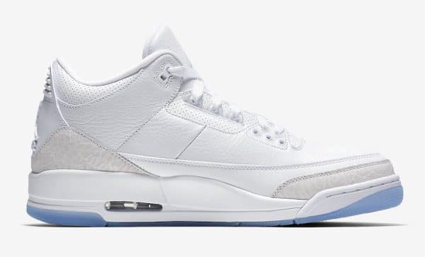 Nike Air Jordan 3 Retro Pure White - Imagen 2