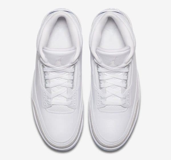 Nike Air Jordan 3 Retro Pure White - Imagen 3
